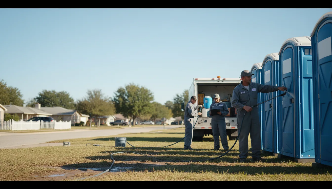 Long-Term Portable Toilet Rental in Eagle, NE near me